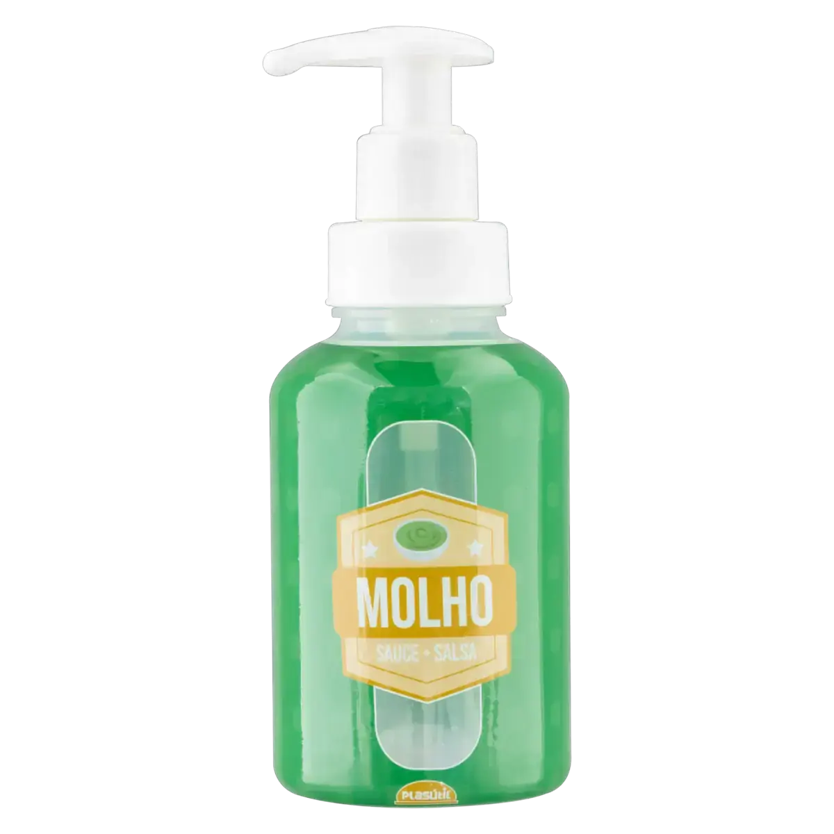 Garrafa Com Bomba Para Molho 280ml Plasútil Decora