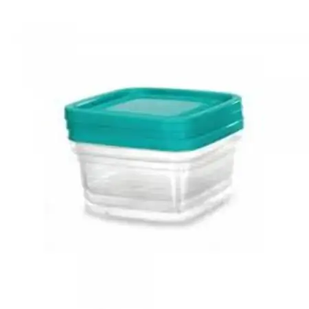 Conj. Pote Quadrado Md 3 Pcs Transp. Desmon.