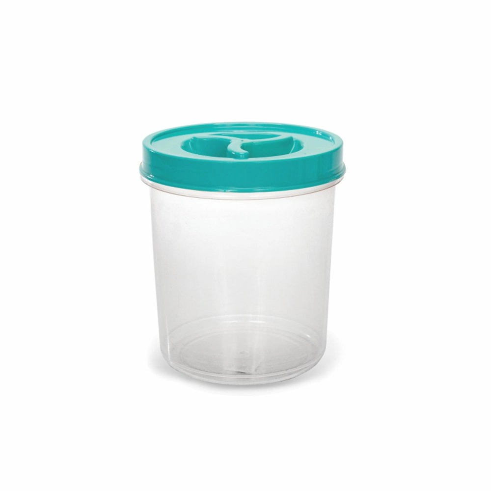Pote Mantimento Redondo Avulso 500 Ml Transp. Tampa C/ Rosca