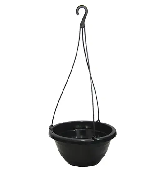 Vaso Redondo Cuia Cgancho Preto 3lt Erca