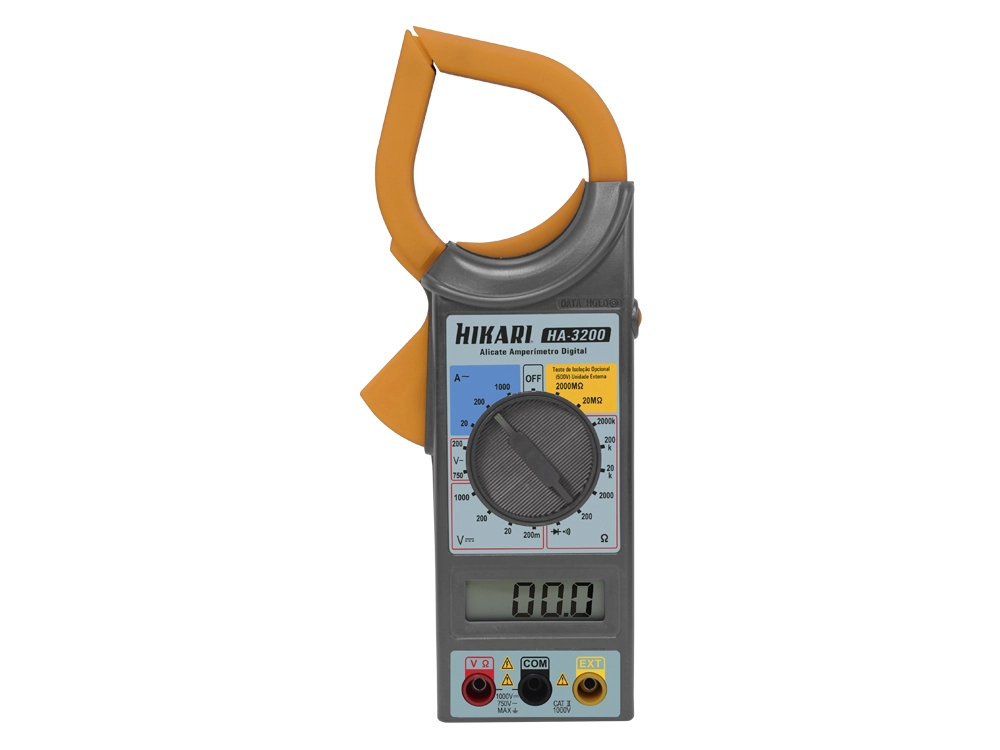 Alicate Amperímetro Digital Hikari Ha-3200