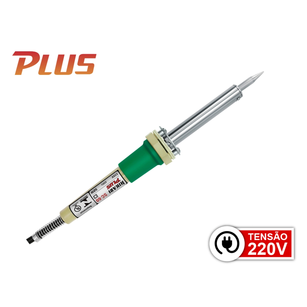 Ferro De Solda Hk Plus 220v Sc60