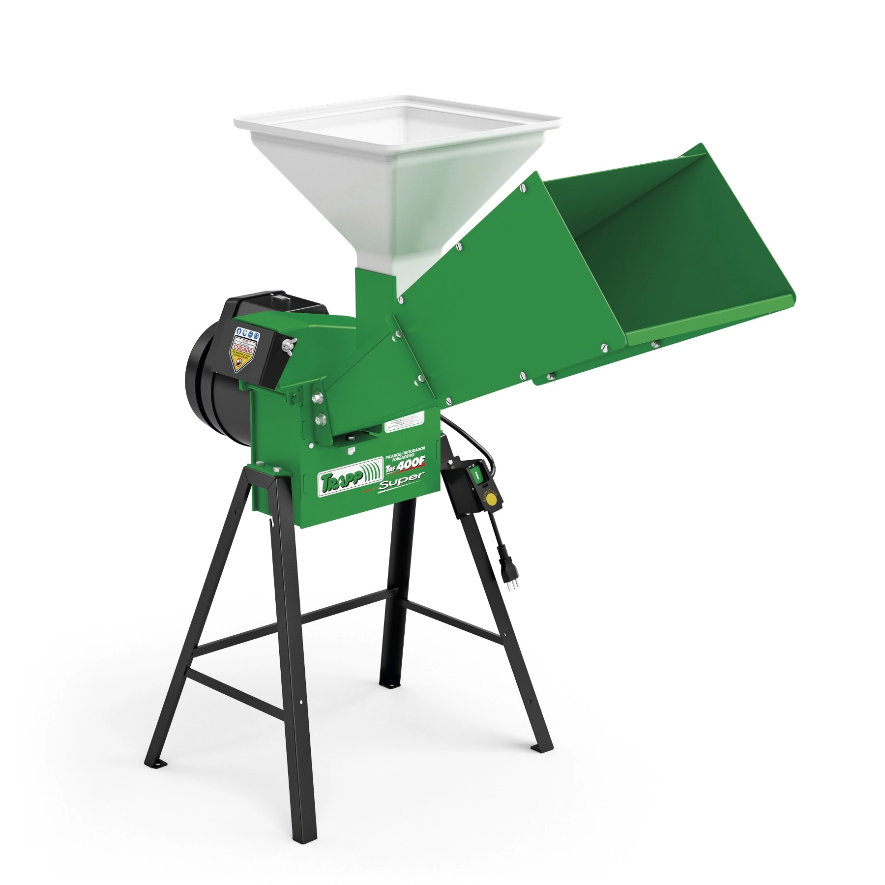 Triturador de Galhos e Folhas Elétrico Trapp TRF-400F 220V 1,97Hp