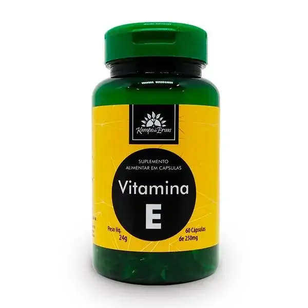 Vitamina E Kampo de Ervas 60 Cápsulas de 250mg