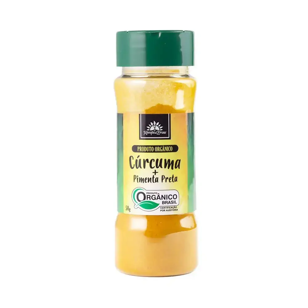 Curcuma Com Pimenta Preta 50g Alimentos