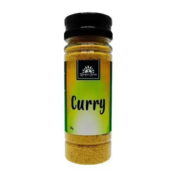 Curry 100 % Natural frasco 80 g Kampo de Ervas