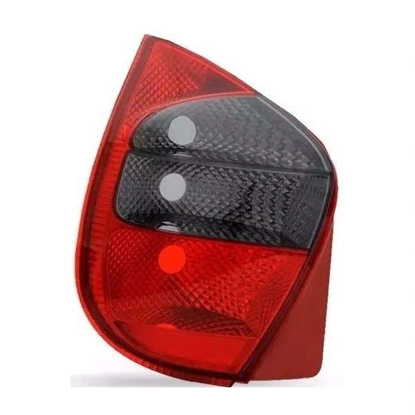 Lanterna Traseira FIAT PALIO Lado Esquerdo Fumê Carcaça Vermelha - COFRAN 000351790