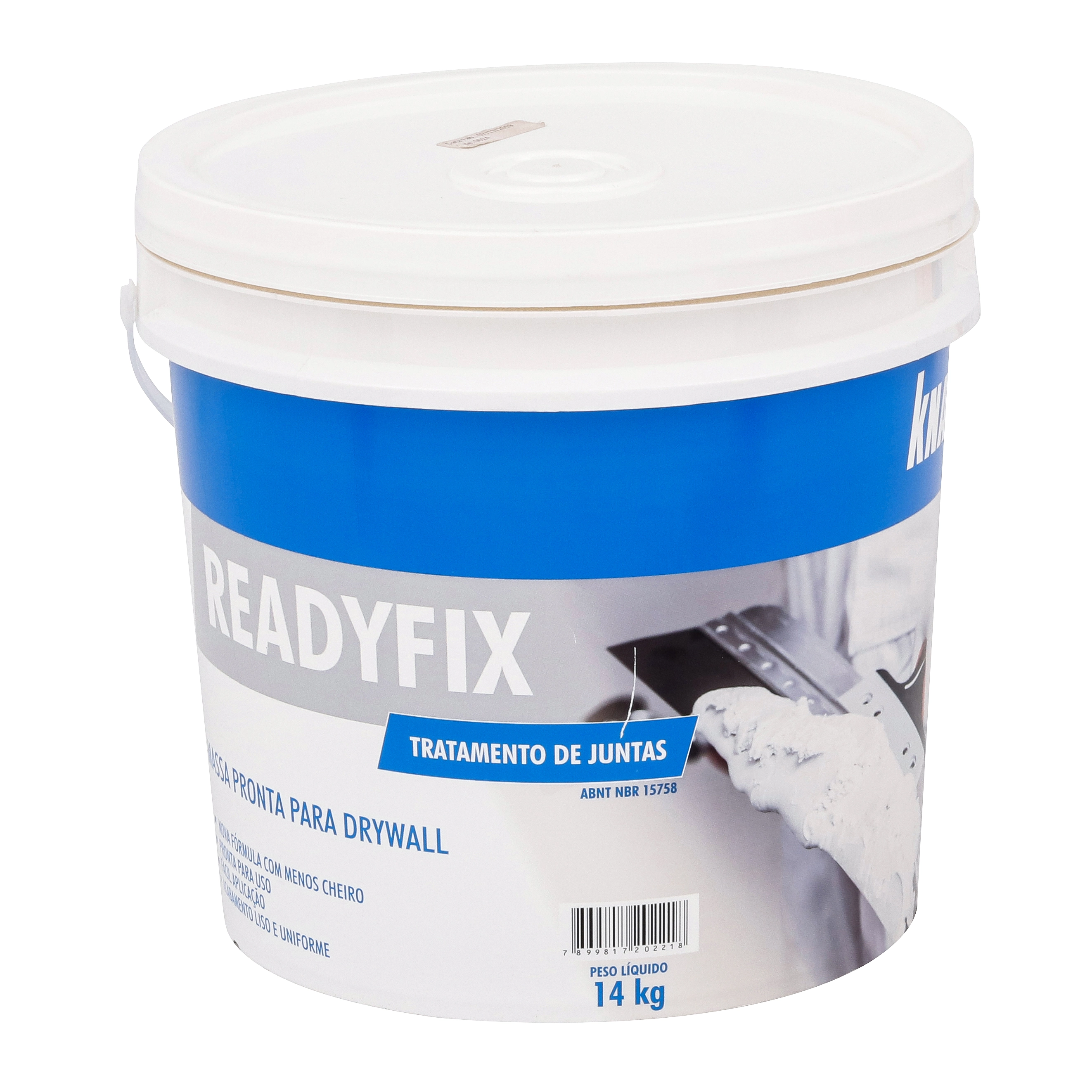 Massa para Junta de Acabamento Readyfix Balde 14kg Knauf