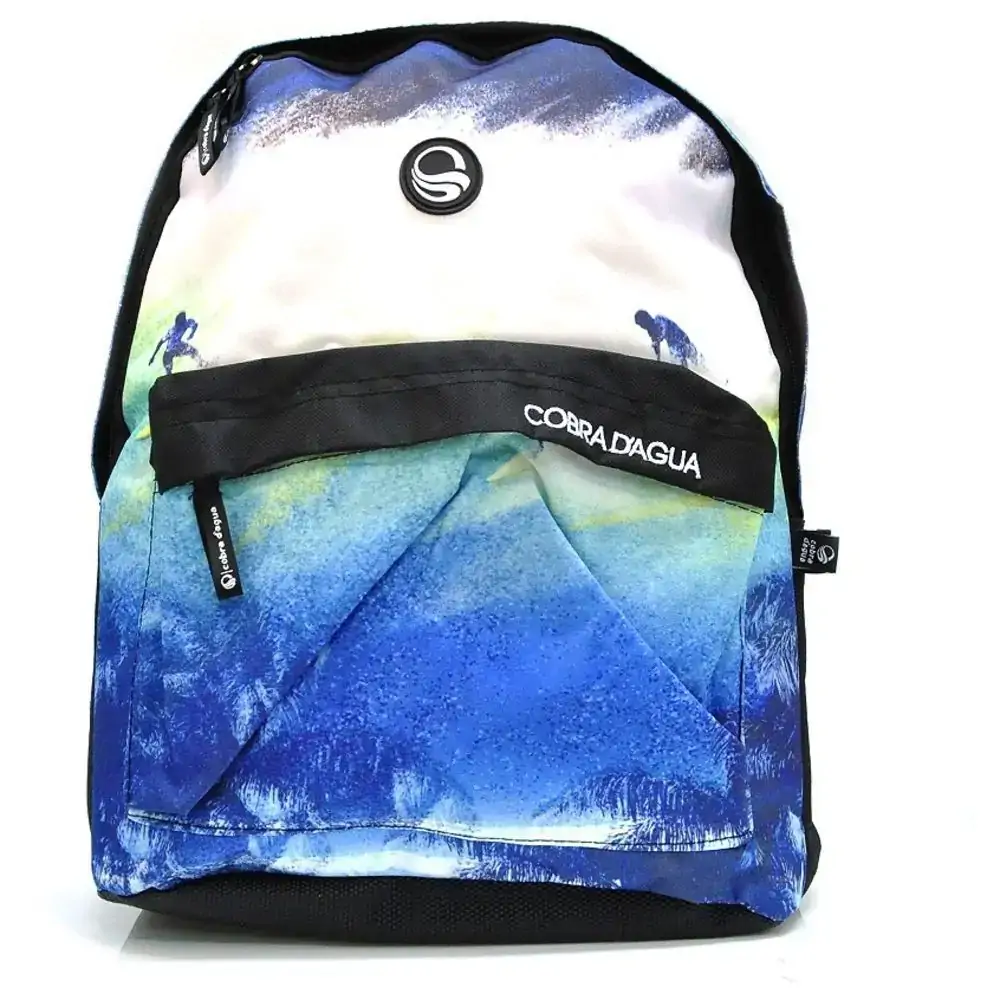 Mochila Cobra D Agua Prt/estamp