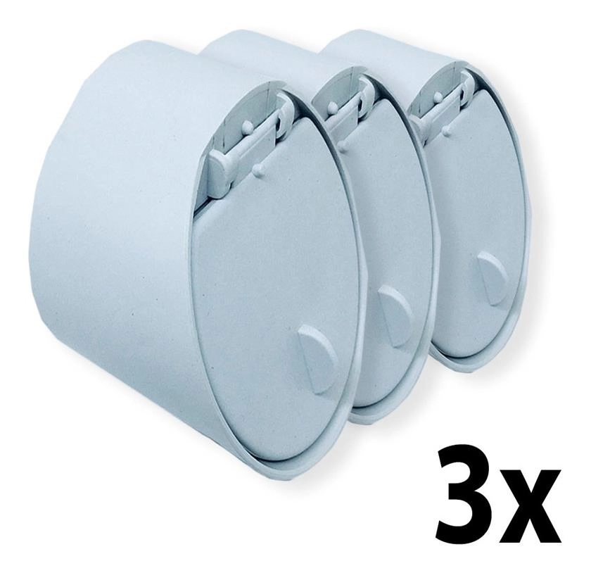 Kit 3 Válvula De Retenção Anti-rato Para Canos Pvc 3