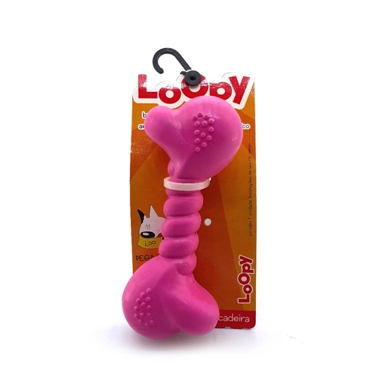 Brinquedo Bone Torcido Medio Loopy 1un