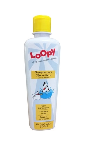 Sh Loopy P/caes E Gato Pelos Claros 350ml