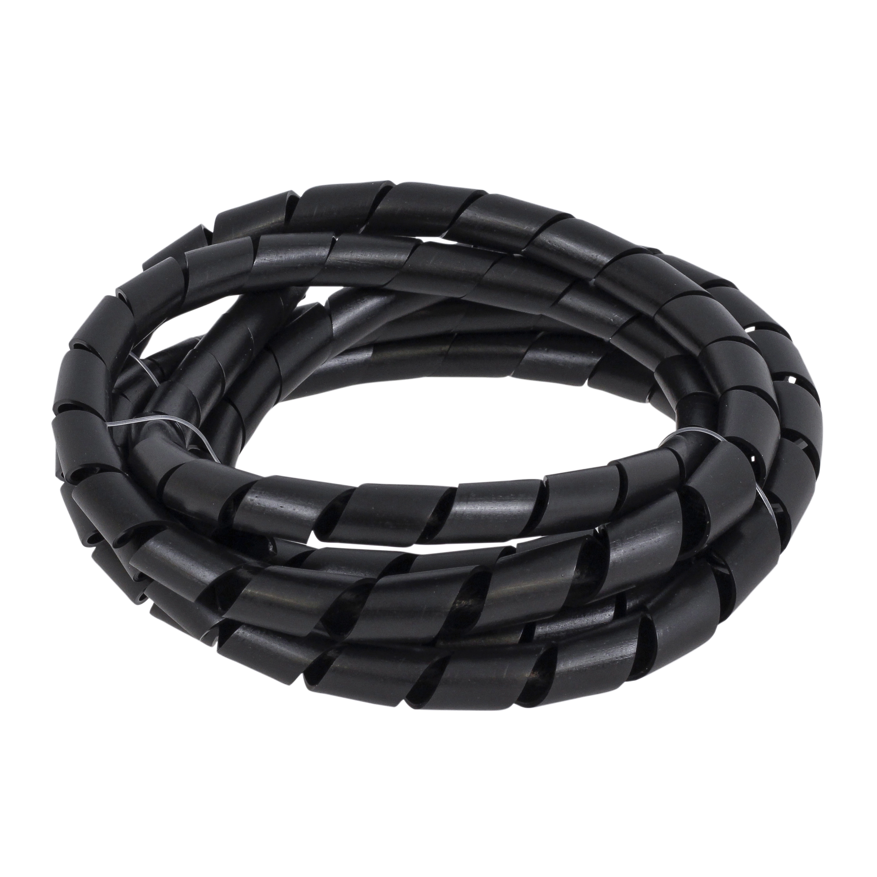 Organizador de Fios 12mm x 2metros Preto Lexman