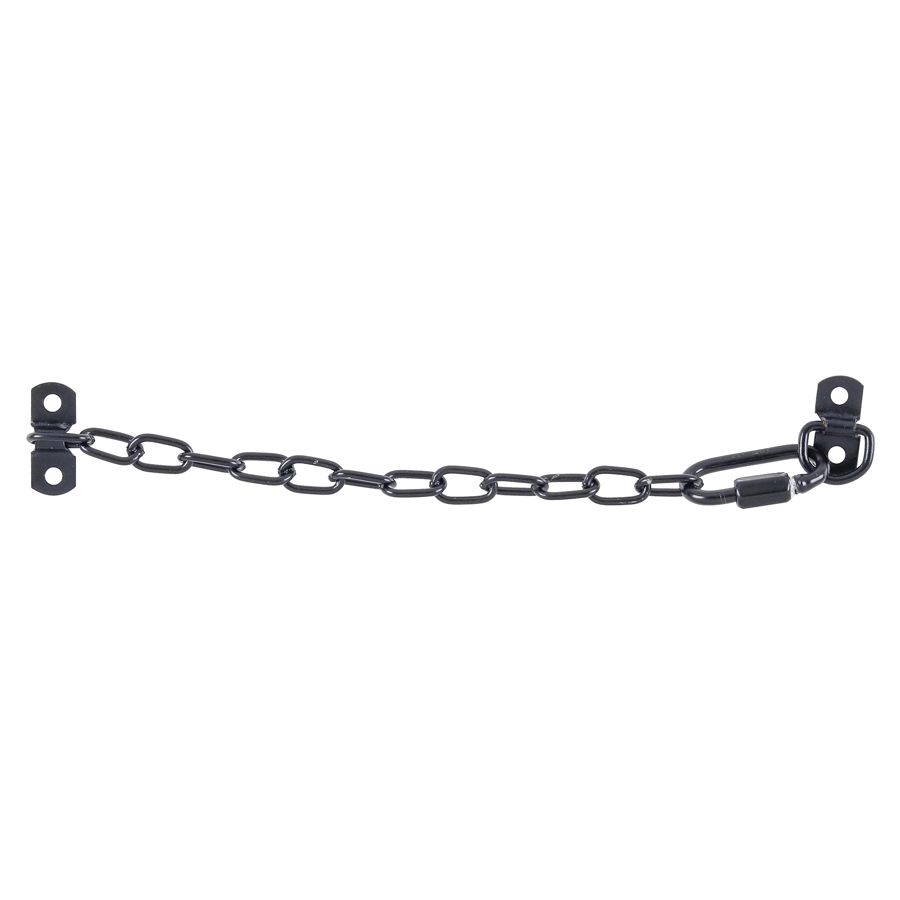 Corrente Limitadora para Janela Basculante Mosquetão com Rosca Aço Preto 1 peça