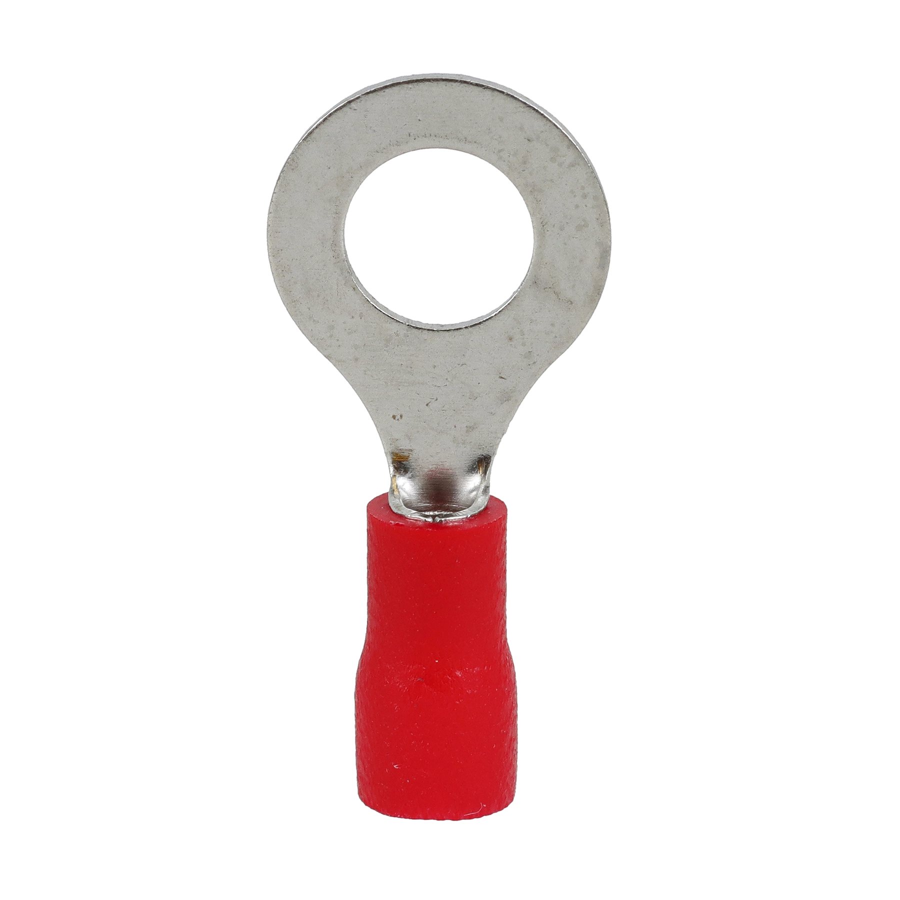 Terminal Anel Pré-Isolado Vermelho 0,5x1,5mm² M6 20Pçs Sforplast