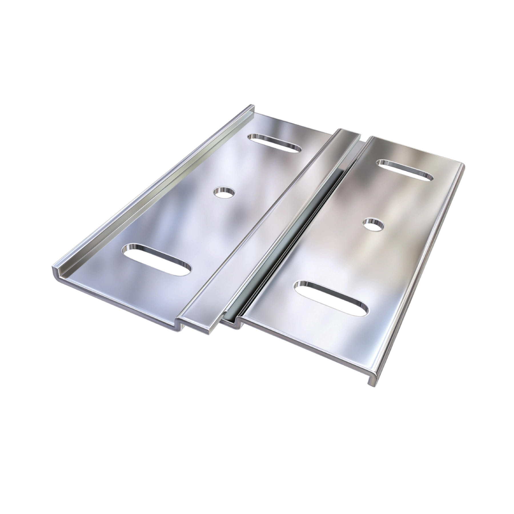Suporte Regulável Aço 80mm Prata