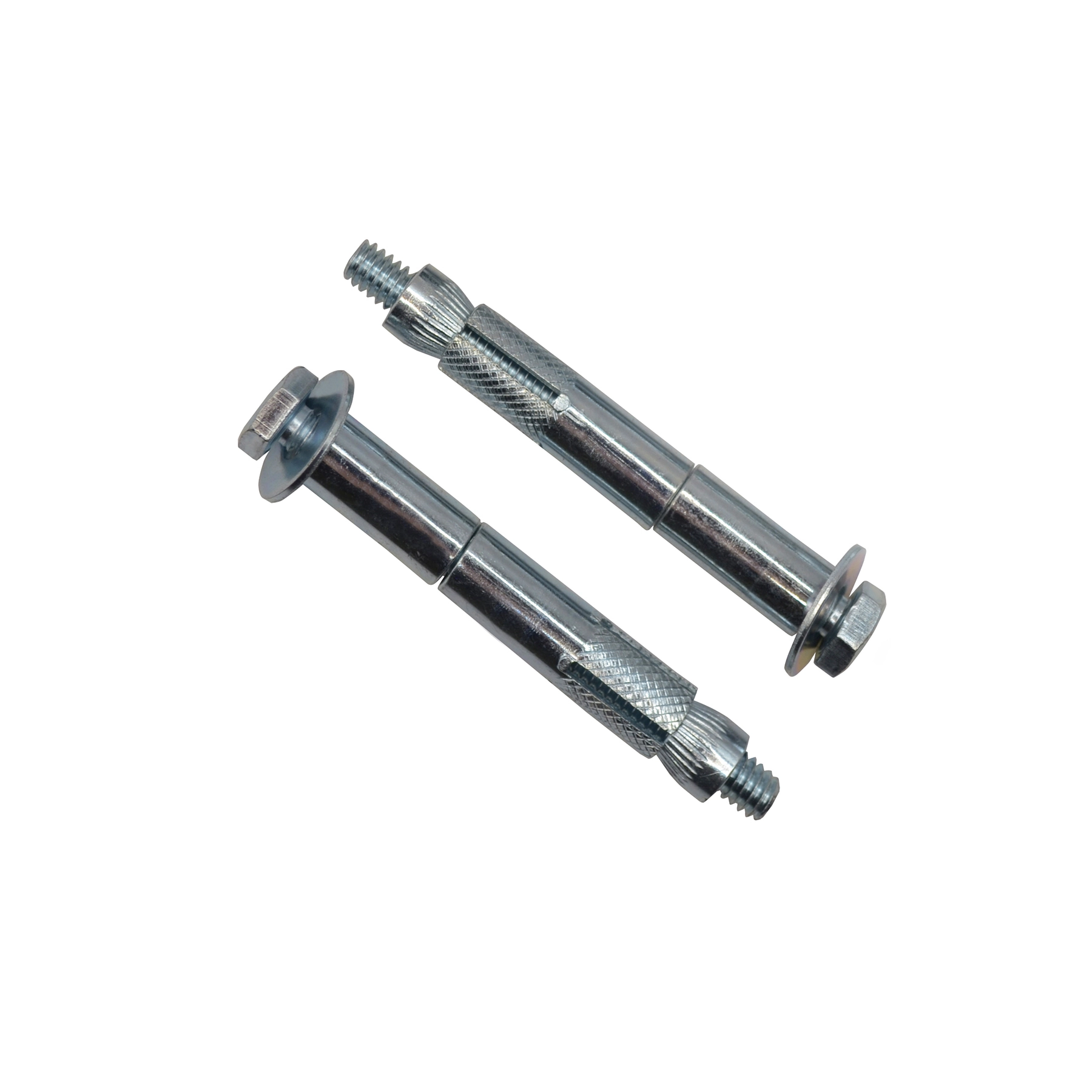 Chumbador Longo CB Aço Carbono 6,35mm para Alvenaria 2 peças Sforplast
