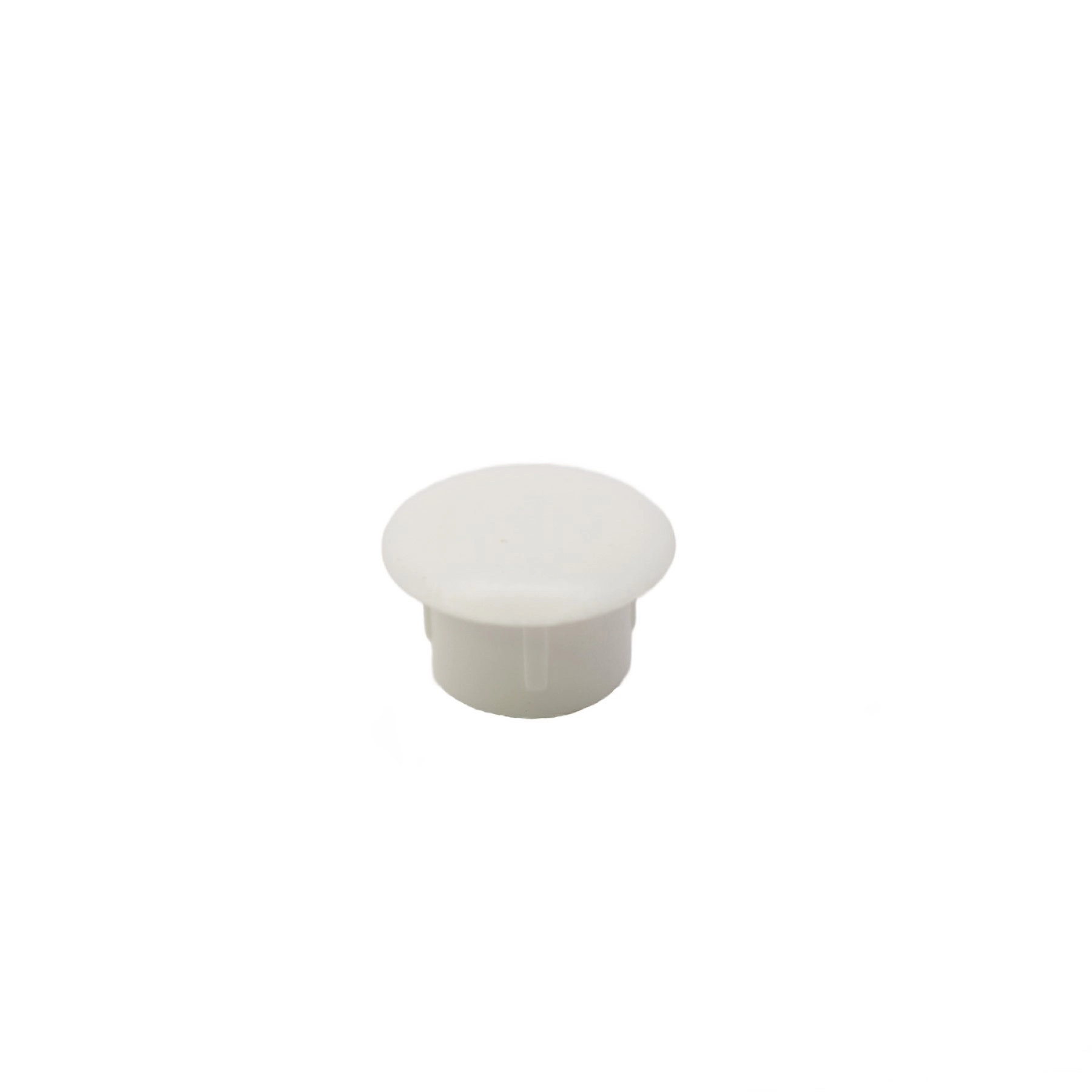 Tapa Furo 8mm Branco Encaixe para Móveis Sfor 20 peças