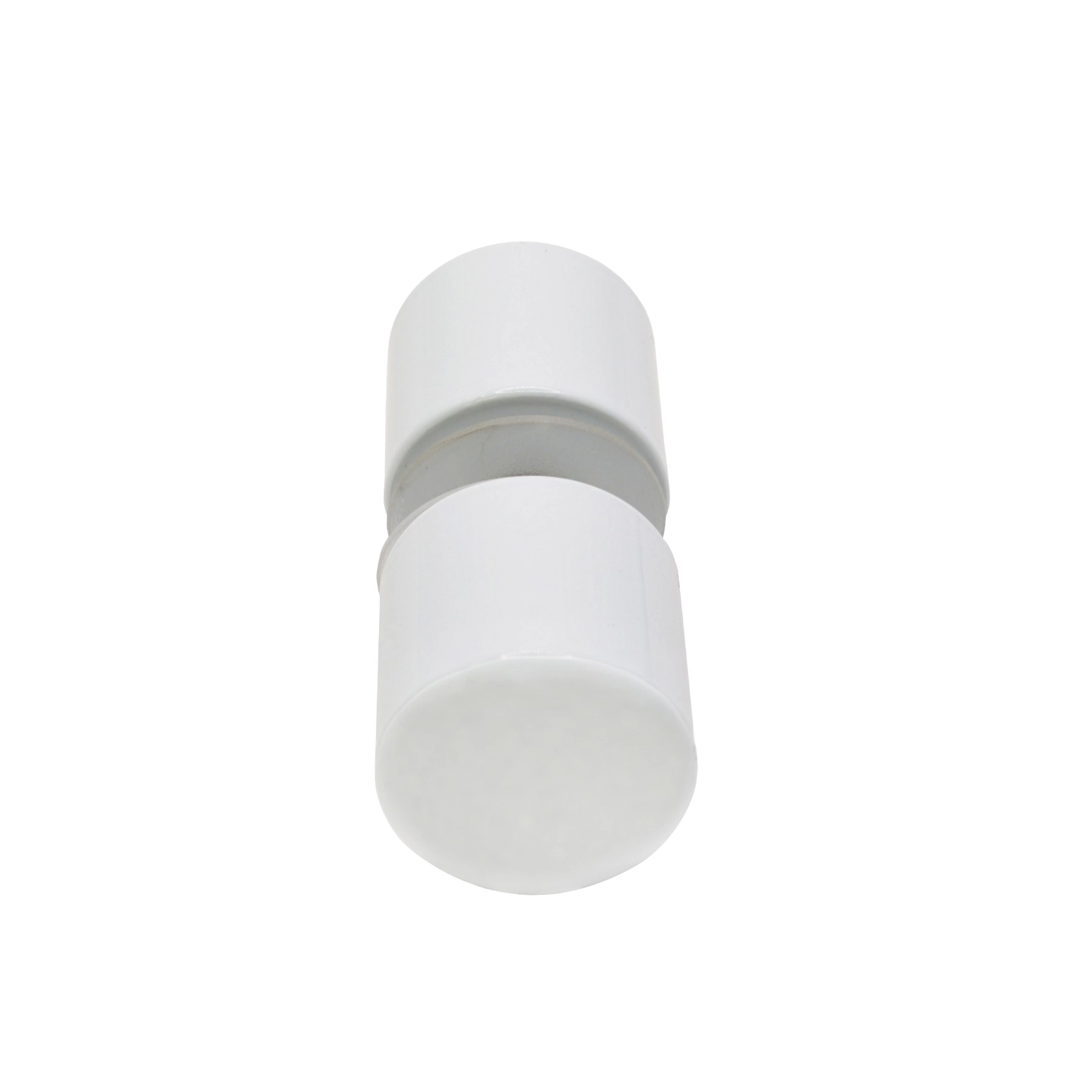 Puxador para Box Alumínio Neve Pintado 22mm 4 Peças Puxador de Box Sfor