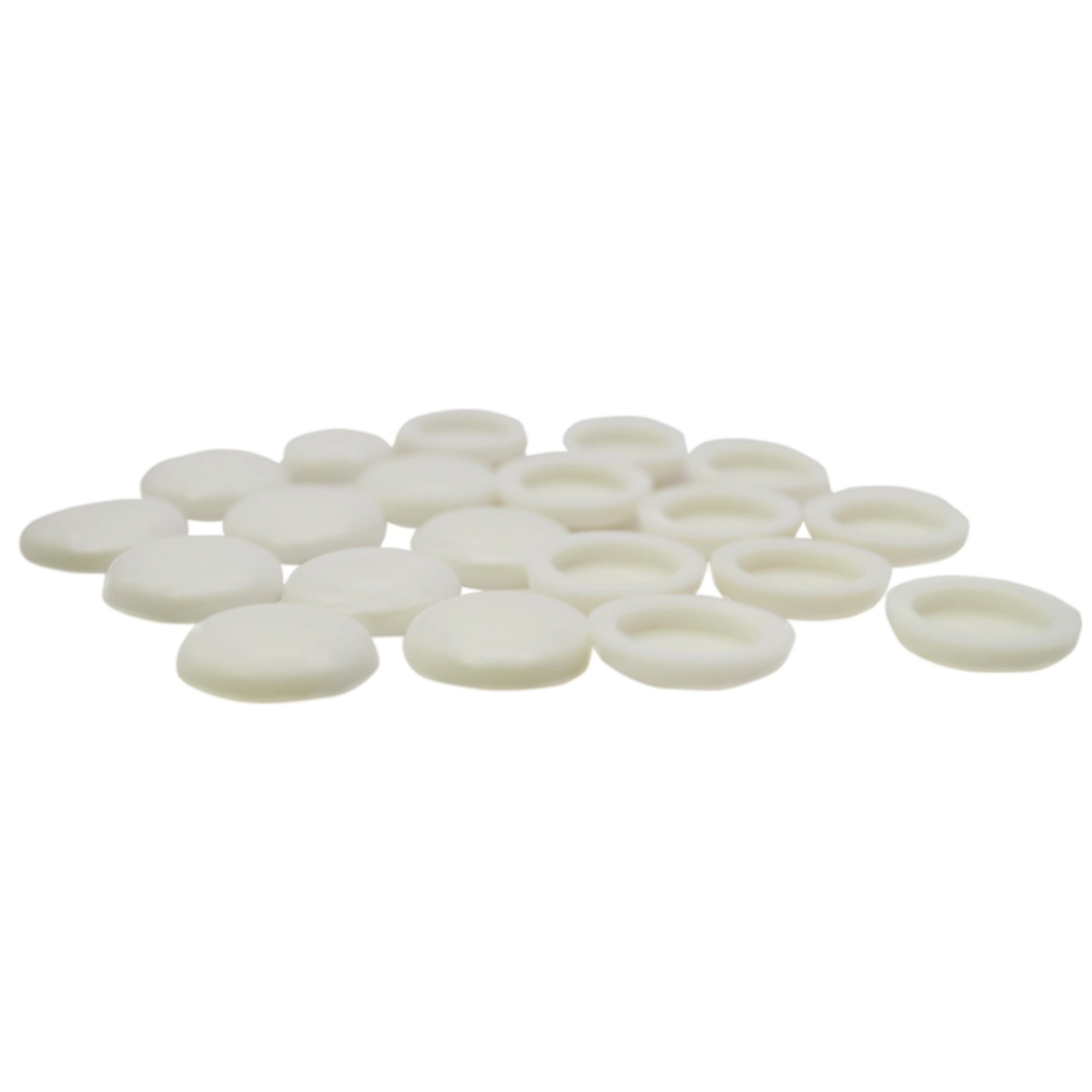 Tapa Parafuso de Encaixe Branco Acessórios para Móveis Sfor