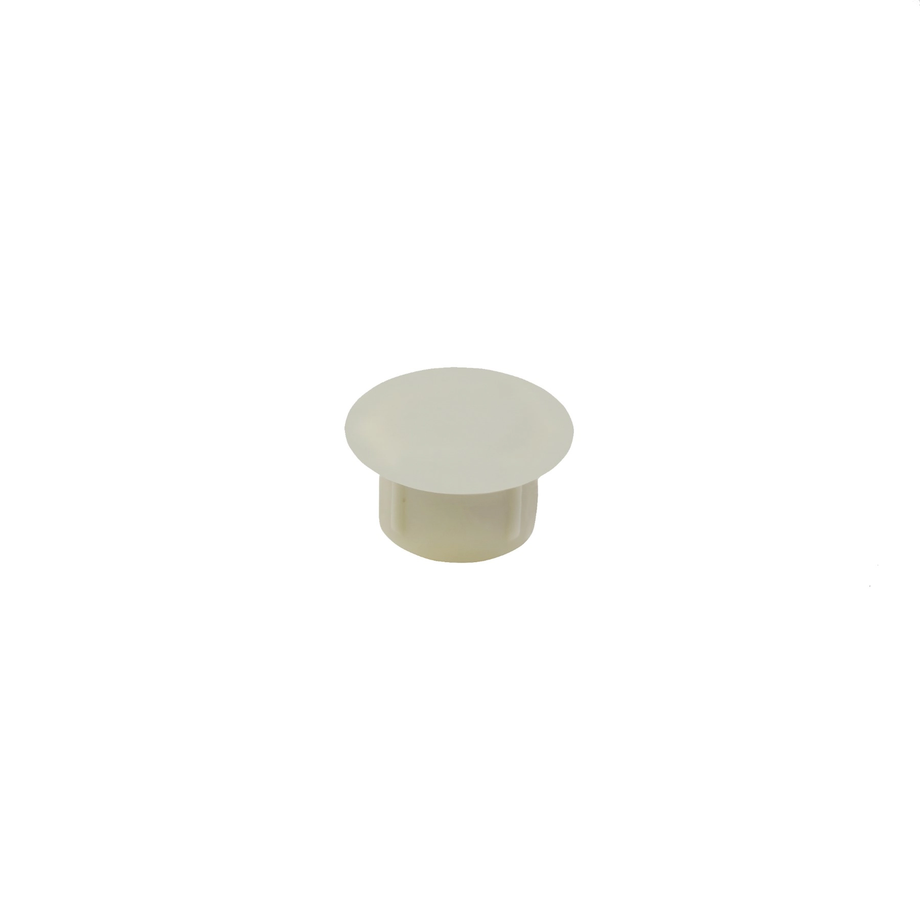 Tapa Furo 8mm Cinza Encaixe para Móveis Sfor 20 peças