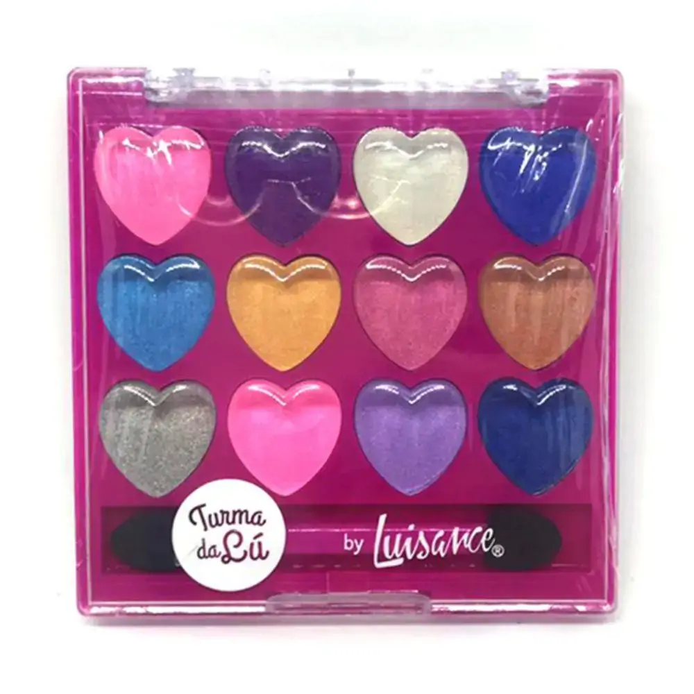 Kit Sombras Luisance Turma Da Lu Amores Lt6038 A Un