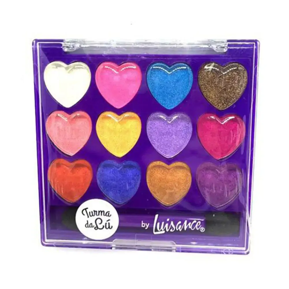 Kit Sombras Luisance Turma Da Lu Amores Lt6038 C Un