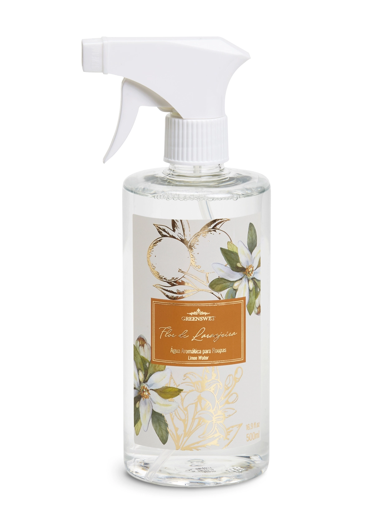 Agua Aromatica Flor De Laranjeira 500ml 1040 Greens Wet