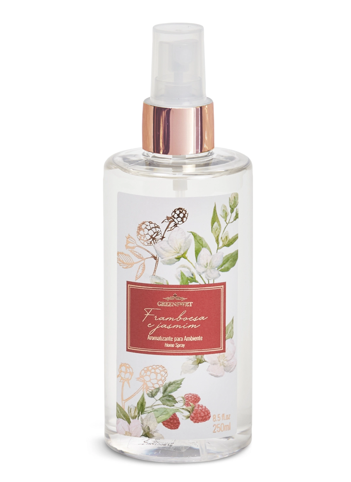 Home Spray Framboesa E Jasmim 250ml Hmfj Greens Wet