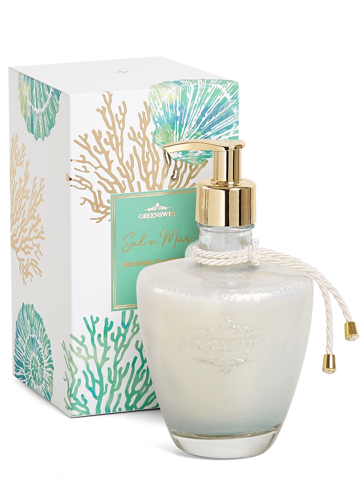 Sabonete Liquido Sal E Mar 350ml Sm05 Greens Wet