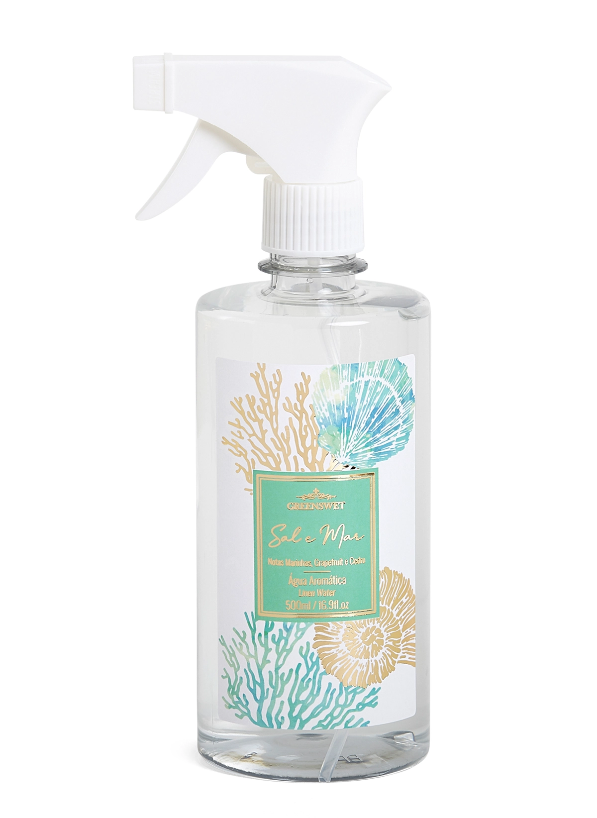 Agua Aromatica Sal E Mar 500ml Sm06 Greens Wet