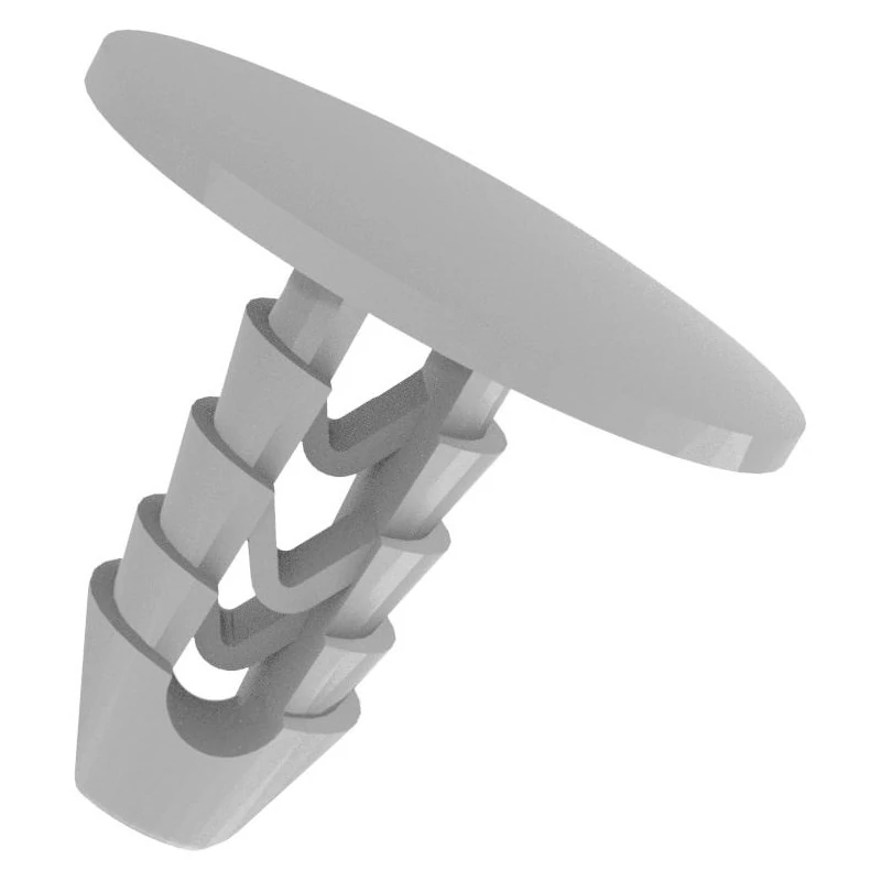 Grampo de Teto Cinza Menor - PLAST CAR P125C