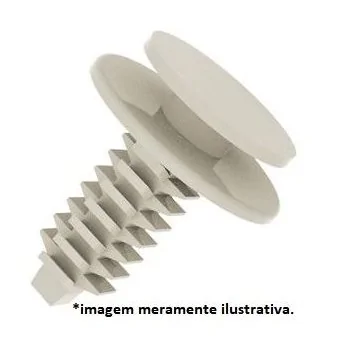 Grampo do Forro de Porta Branco - PLAST CAR P252