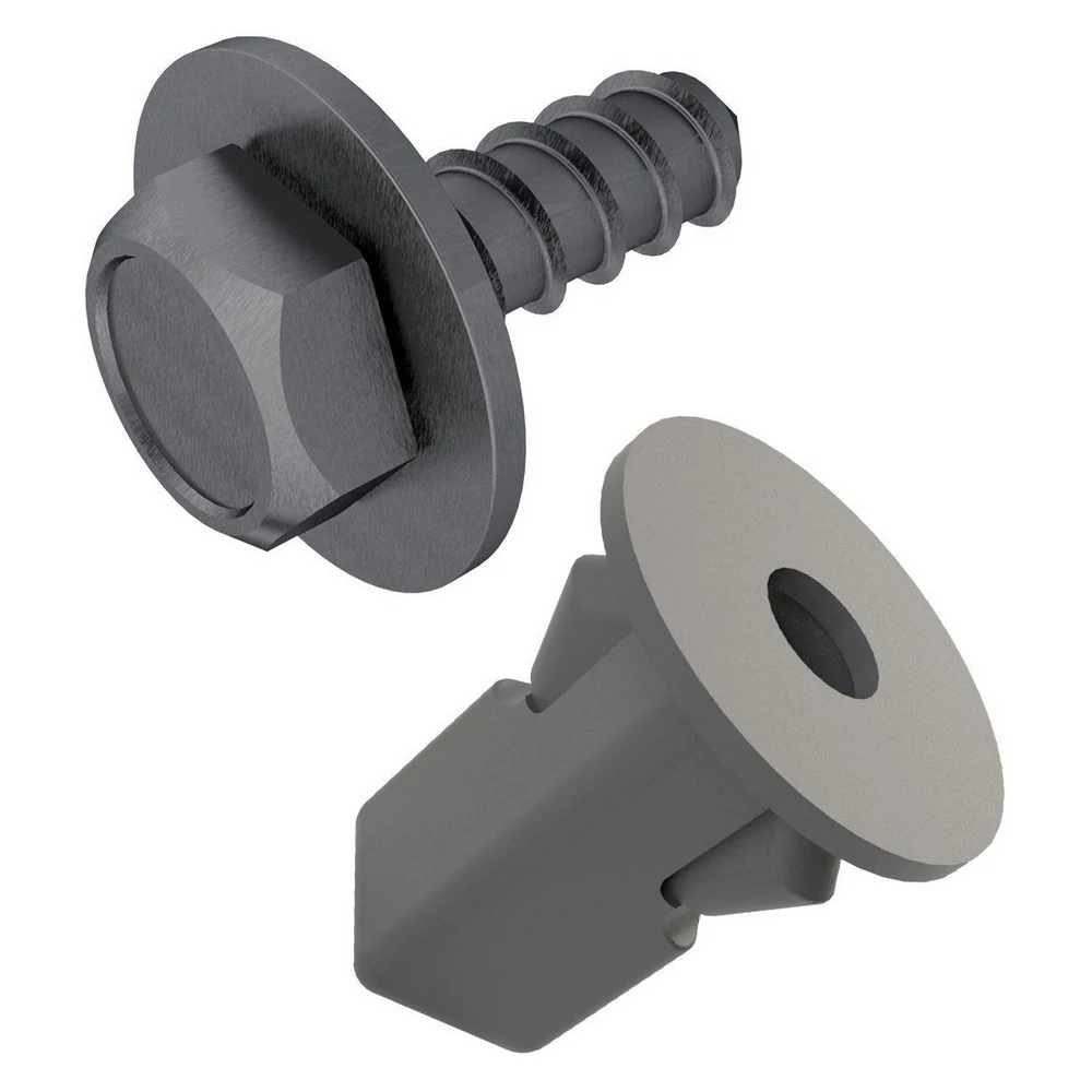 Kit Grampo do Para-barro/Para-lama - PLAST CAR KPF183