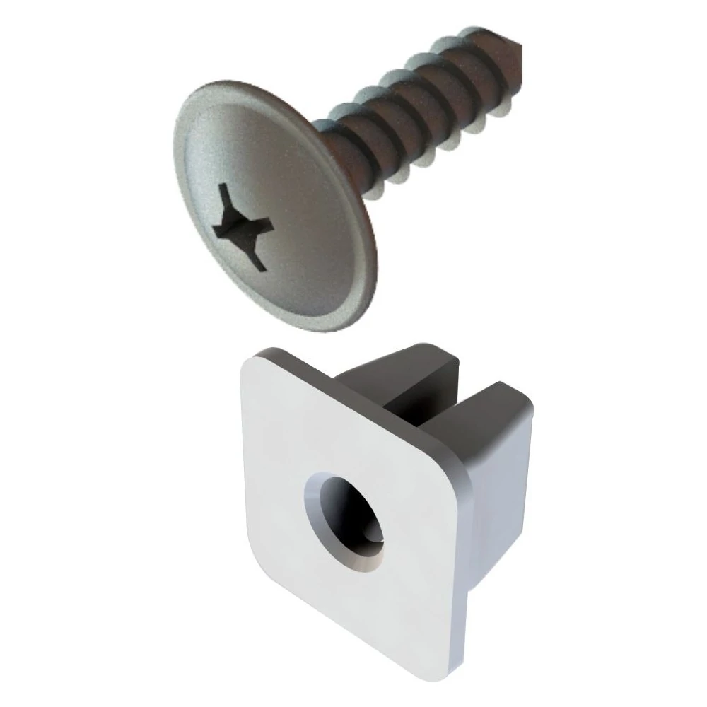 Kit Grampo de Fixação do Para-barro - PLAST CAR KPF283