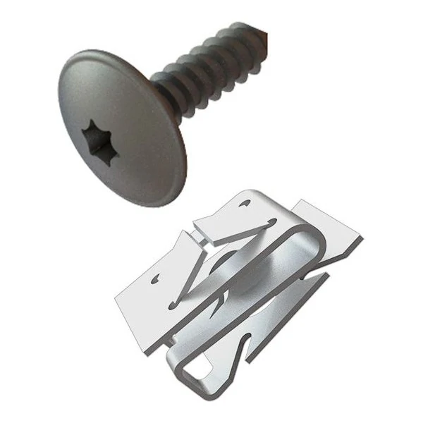 Kit Grampo do Para-choque/Para-barro - PLAST CAR KPF0311
