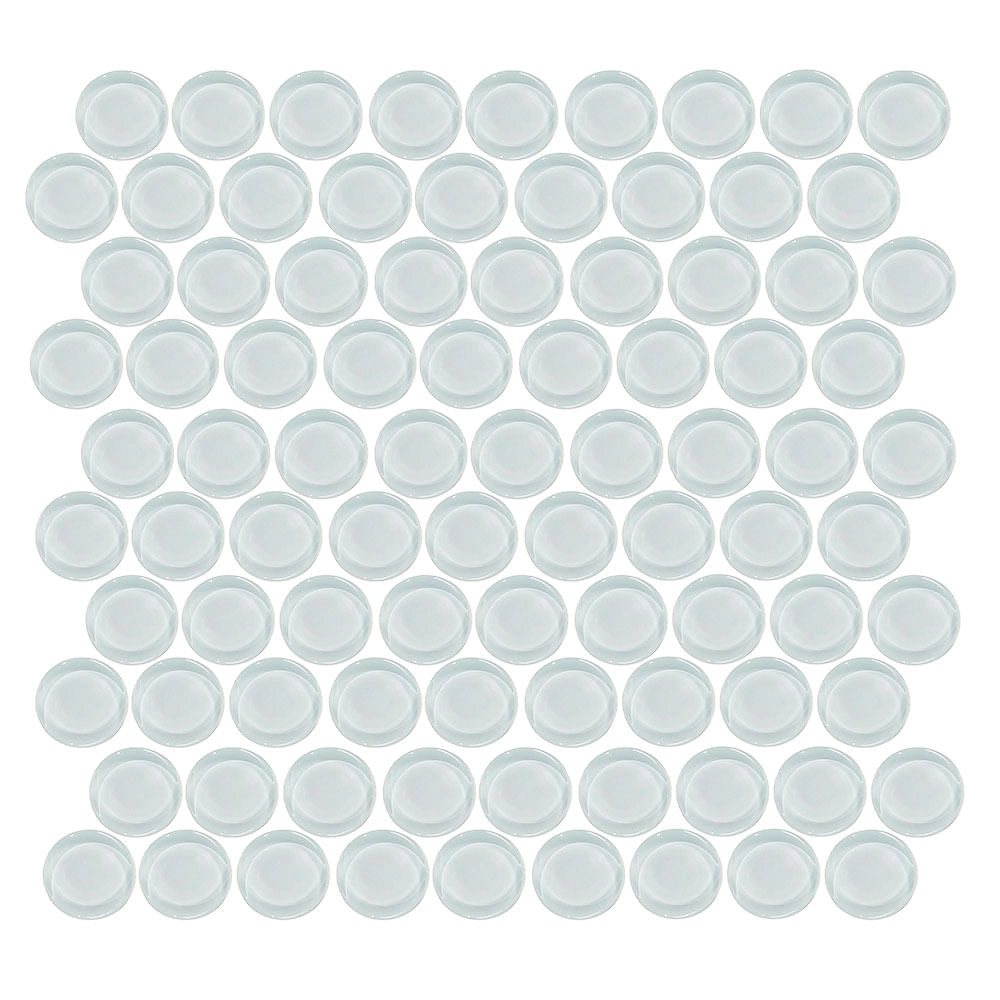 Pastilha De Vidro Ball White 3x3 Placa 30x30cm - 1313060001