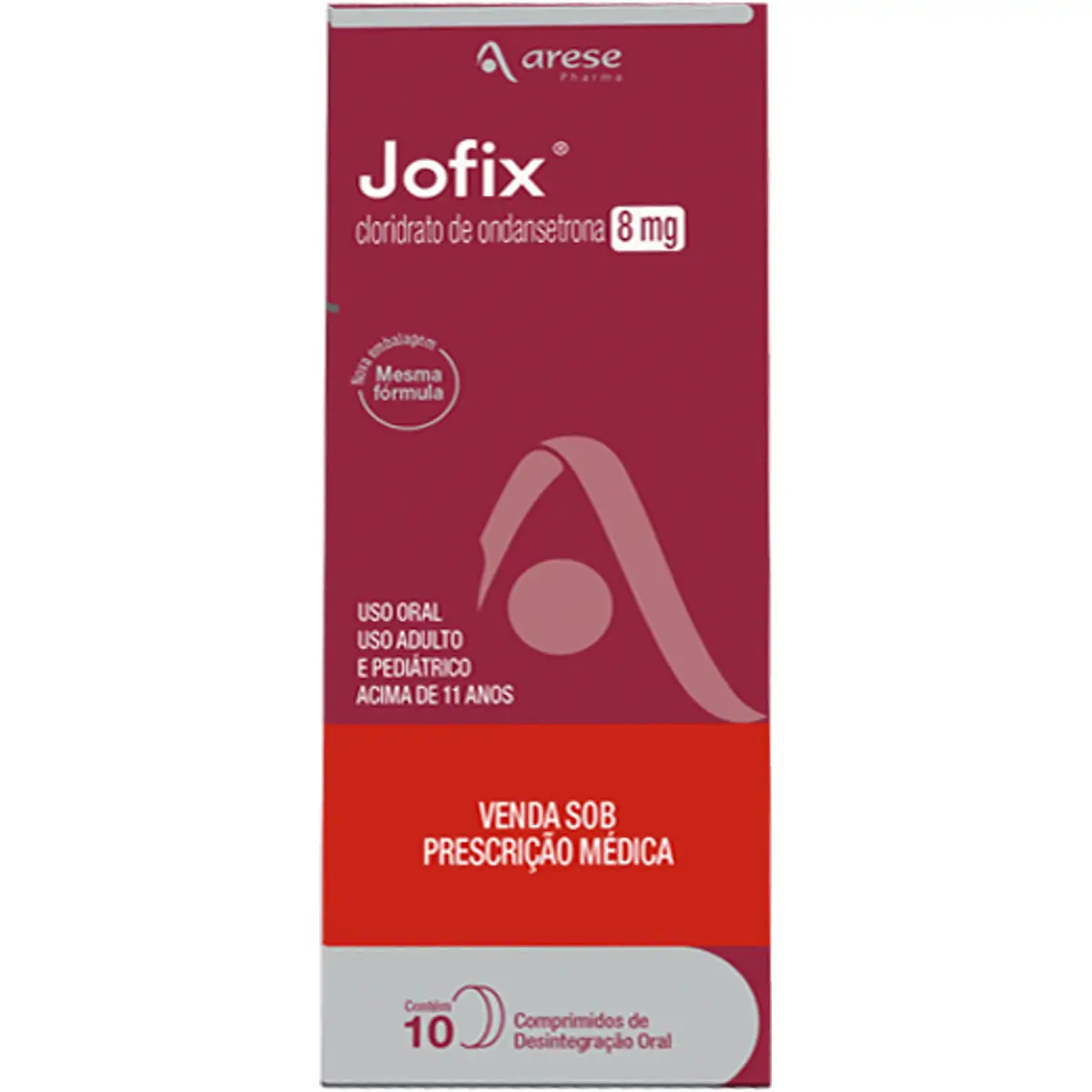 Jofix 8mg 10com P