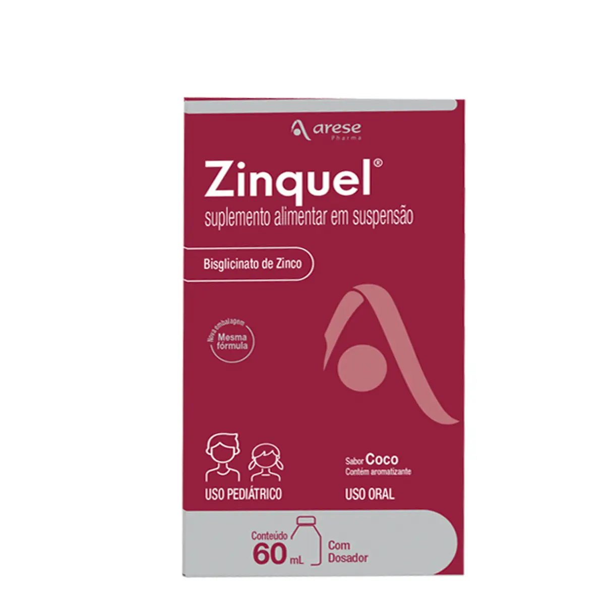 Zinquel Suspensao Oral 5mg/ml Frasco 60 Ml
