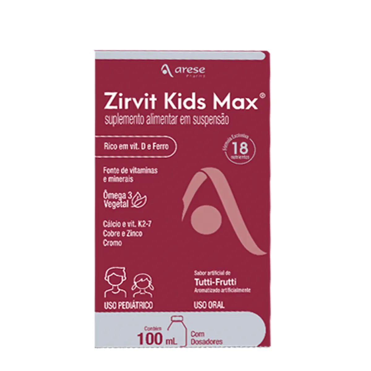 Zirvit Kids Max Susp Or Fr 100ml