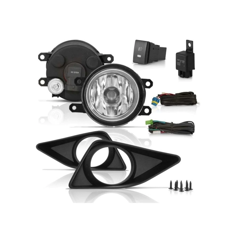 Kit Farol Auxiliar TOYOTA COROLLA Aro Preto - AUTOMOTIVE IMPORTS ZN1515001