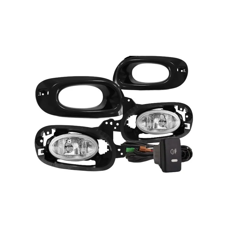 Kit Farol de Milha HONDA FIT com Moldura Preta - AUTOMOTIVE IMPORTS BR320