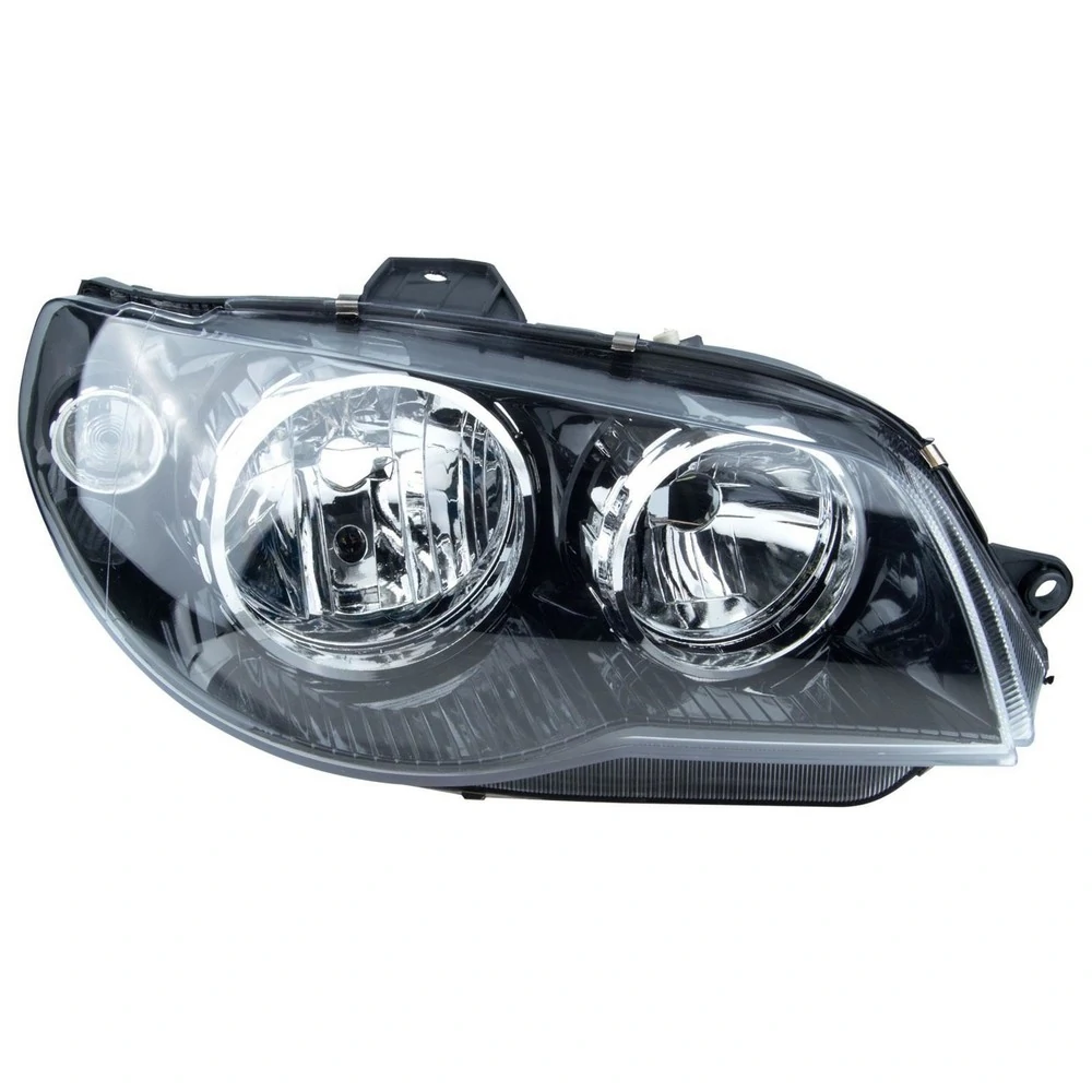 Farol Principal Lado Direito Máscara Negra Aro Cromado H7/H7 - AUTOMOTIVE IMPORTS ZN555019