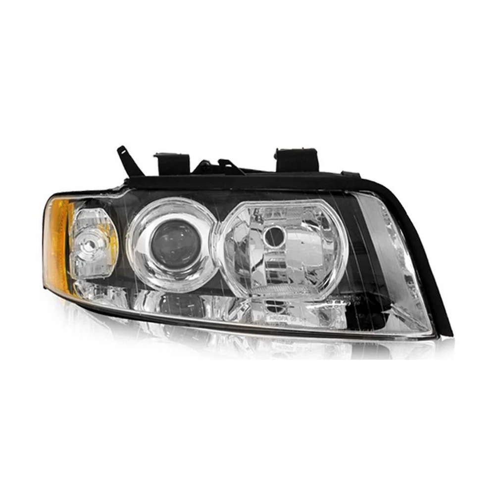 Farol Principal AUDI A4 Lado Direito com Defletor Âmbar Regulagem Manual - AUTOMOTIVE IMPORTS ZN1313206