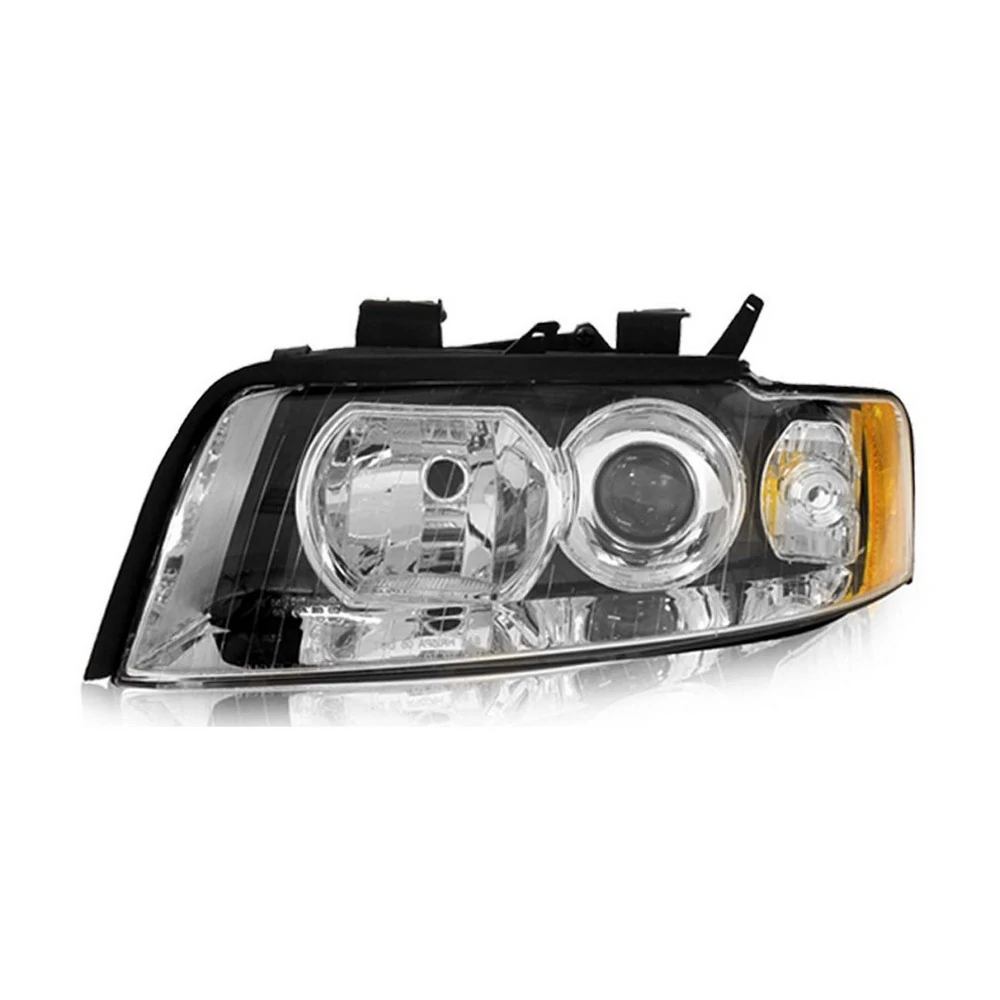 Farol Principal AUDI A4 Lado Esquerdo com Defletor Âmbar Regulagem Manual - AUTOMOTIVE IMPORTS ZN1313205