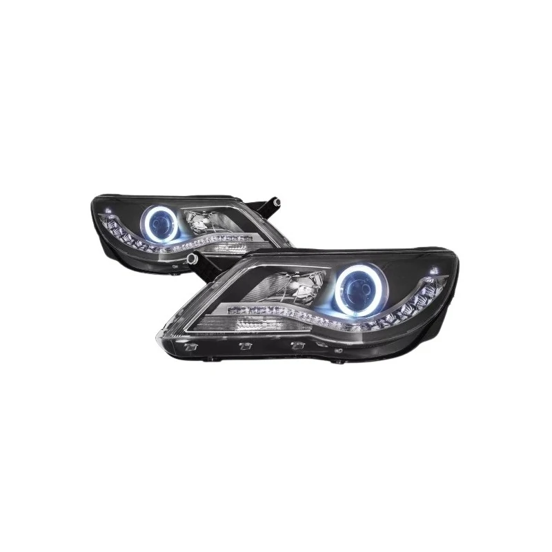 Farol Principal (Par) VOLKSWAGEN TIGUAN Sport Máscara Negra com Led - AUTOMOTIVE IMPORTS ZN1313204