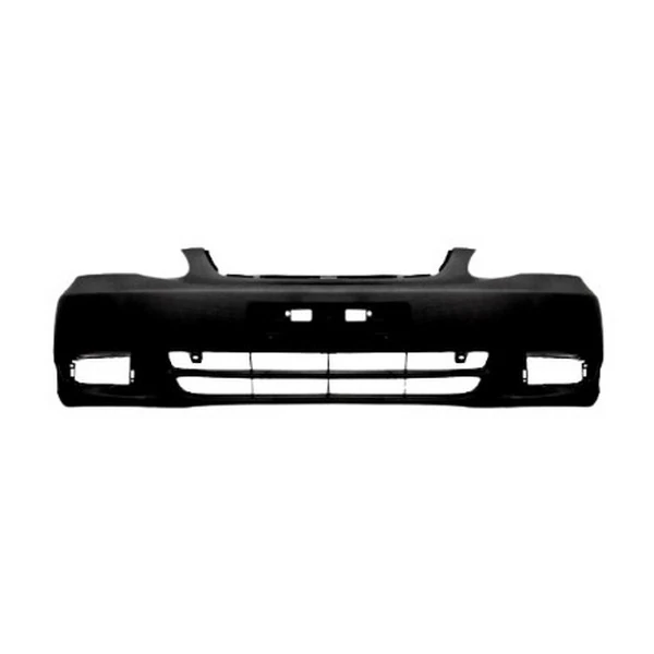 Para-choque Dianteiro TOYOTA COROLLA/FIELDER Preto Liso com Furo - AUTOMOTIVE IMPORTS ZN1212039