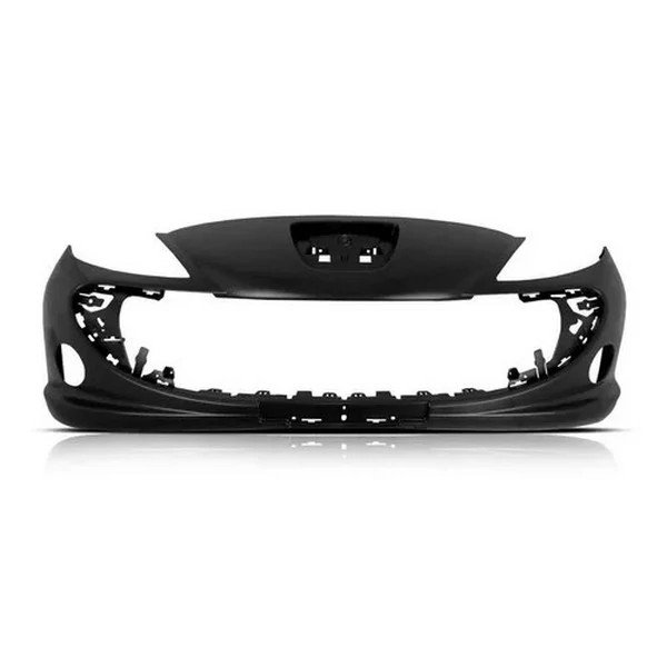 Para-choque Dianteiro PEUGEOT 207 Preto Liso com Furo MIlha - AUTOMOTIVE IMPORTS ZN14141148