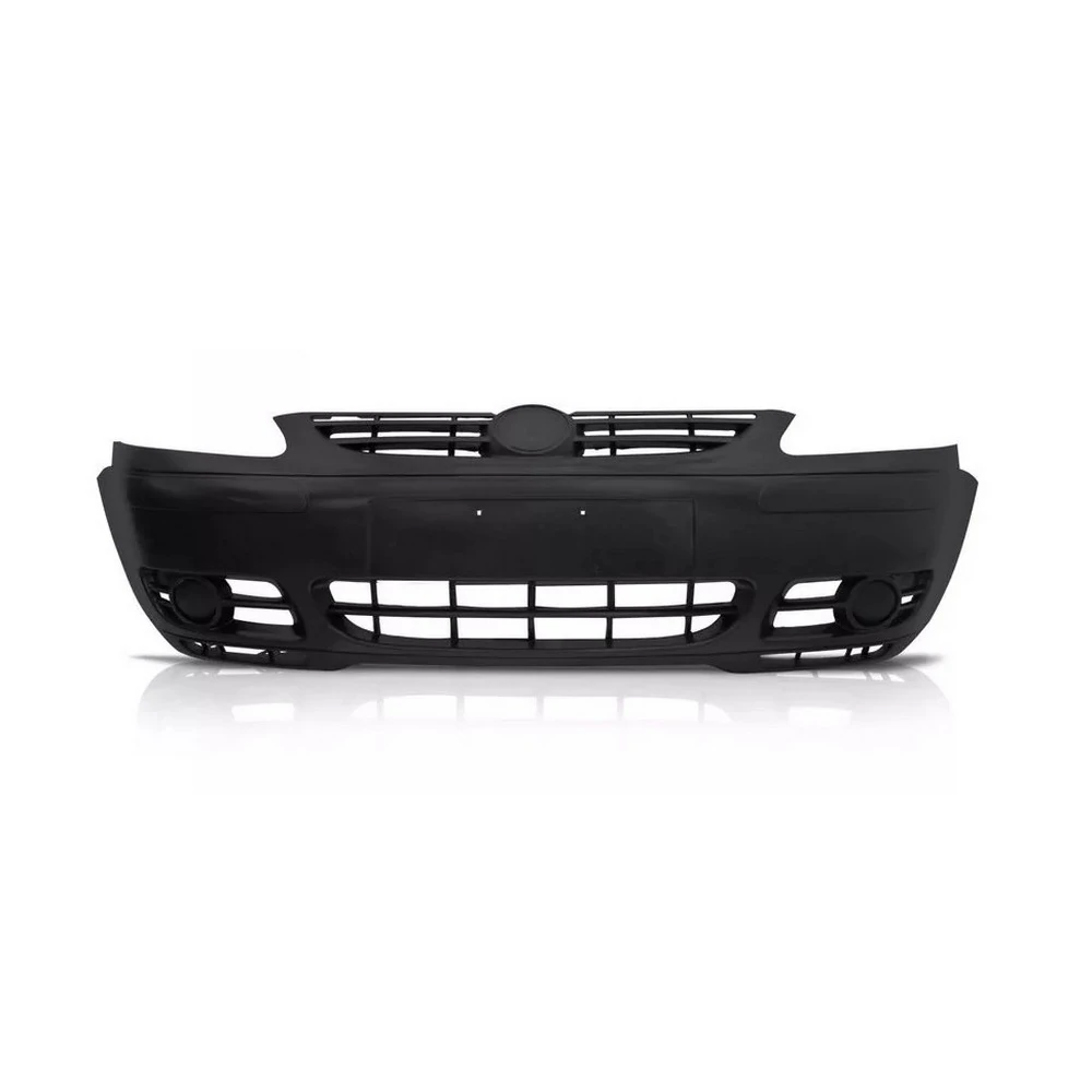 Para-choque Dianteiro VOLKSWAGEN FOX Preto Liso sem Furo Milha - AUTOMOTIVE IMPORTS ZN0140