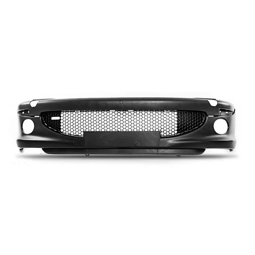 Para-choque Dianteiro PEUGEOT 206/206 SW Preto Liso com Furo Milha - AUTOMOTIVE IMPORTS BR353